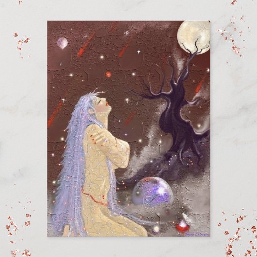 Vuur in de hemel! briefkaart