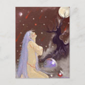 Vuur in de hemel! briefkaart (Voorkant)