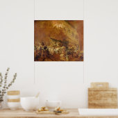 Vuur in de Kamer van kometen Poster (Keuken)