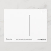 Vuur in de lucht briefkaart (Achterkant)