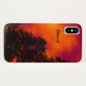 Vuur in de lucht Gepersonaliseerd Case-Mate iPhone Case (Achterkant (horizontaal))