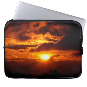 Vuur in de lucht laptop sleeve