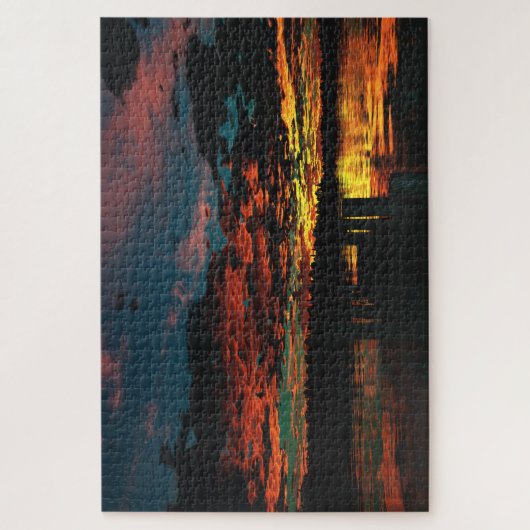 Vuur in de lucht legpuzzel (Verticaal)