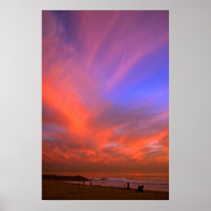 Vuur in de lucht poster