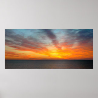 Vuur in de lucht poster