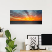 Vuur in de lucht poster (Thuiskantoor)