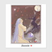 Vuur in de lucht sticker (Vel)