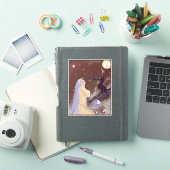 Vuur in de lucht sticker (iPad Cover)