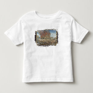 Vuur in het Koninklijk Theater in Dresden Kinder Shirts