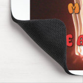 Vuur in mijn hart Art Print Muismat (Hoek)