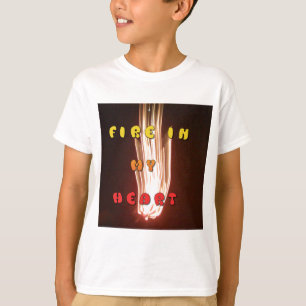 Vuur in mijn hart Art Print T-shirt