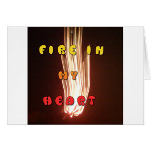 Vuur in mijn hartbriljante vuurwerk Hakuna Matata.