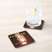 Vuur in mijn hartbriljante vuurwerk Hakuna Matata. Onderzetter (Rechterzijde)