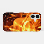 Vuur iPhone 16 Hoesje (Achterkant horizontaal)