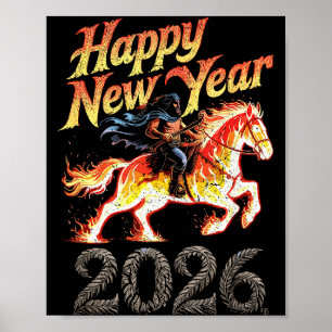 Vuur Jaar Van Het Paard – Chinees Nieuwjaar 2 Poster