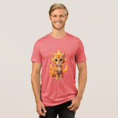 Vuur Katje in Steeg T-Shirt (Voorkant volledig)