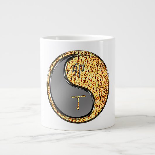 Vuur Konijn Grote Koffiekop (Voorkant)