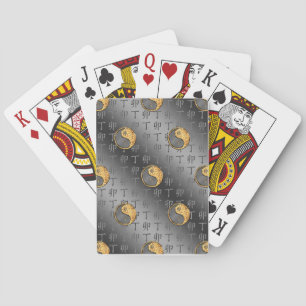 Vuur Konijn Pokerkaarten