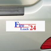 Vuur Leach '24 Bumpersticker (Op auto)