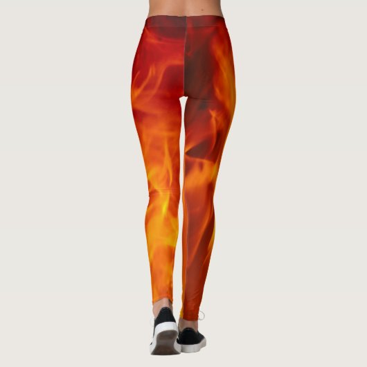 Vuur! Leggings (Achterkant)