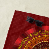 Vuur Mandala Badhanddoek (In situ)