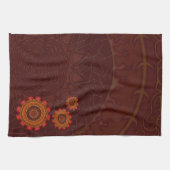 Vuur Mandala Handdoek (Horizontaal)