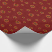 Vuur Mandala Inpakpapier (Hoek)