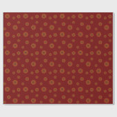 Vuur Mandala Inpakpapier (Vlak)