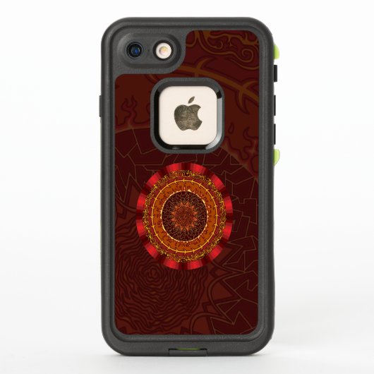 Vuur Mandala Lifeproof Hoesje (Achterkant)
