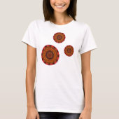 Vuur Mandala Shirt vrouwen (Voorkant)