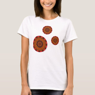 Vuur Mandala Shirt vrouwen