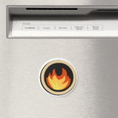 Vuur Ninjas Symbool Magneet FireNinjas (Insitu (Vaatwasser))