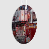 Vuur op 10e ST Ornament (voorkant)