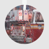 Vuur op 10e ST Ornament (achterkant)