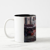 Vuur op 10e ST Tweekleurige Koffiemok (Links)