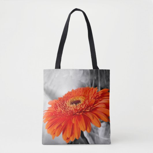 Vuur op bloemblaadjes tote bag (Voorkant)