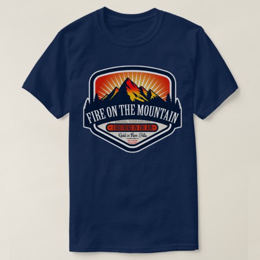 Vuur op de Berg door de Marshall Tucker Band T-shirt (Design voorkant)