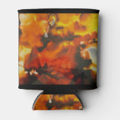 Vuur op glasKoelbox Blikjeskoeler (Voorkant)