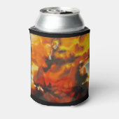 Vuur op glasKoelbox Blikjeskoeler (Blikje Achterkant)