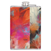 "Vuur op!" Heupflesje Heupfles (Achterkant)