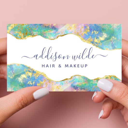 Vuur Opal Visitekaartje