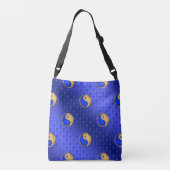 Vuur Os Crossbody Tas (Achterkant)
