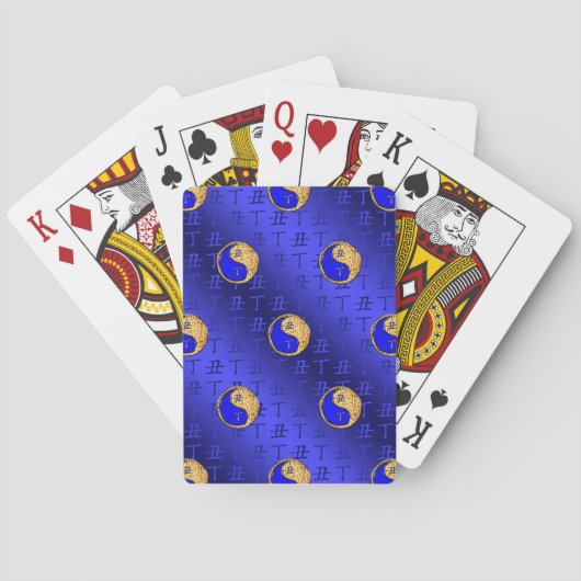 Vuur Os Pokerkaarten (Achterkant)