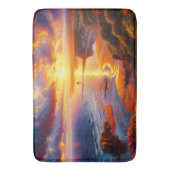 Vuur over de kust badmat (Voorkant Verticaal)