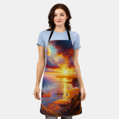 Vuur over de kust schort (Gedragen)