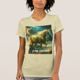 VUUR PAARD - CHINESE DIERRIEM - T-SHIRT