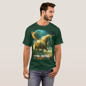 VUUR PAARD - CHINESE DIERRIEM - T-SHIRT (Voorkant volledig)