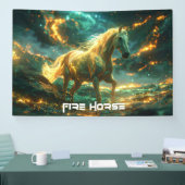 VUUR PAARD - CHINESE ZODIAC - SPANDOEK (Beurs)
