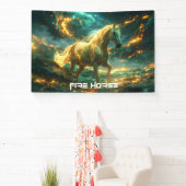 VUUR PAARD - CHINESE ZODIAC - SPANDOEK (Insitu)