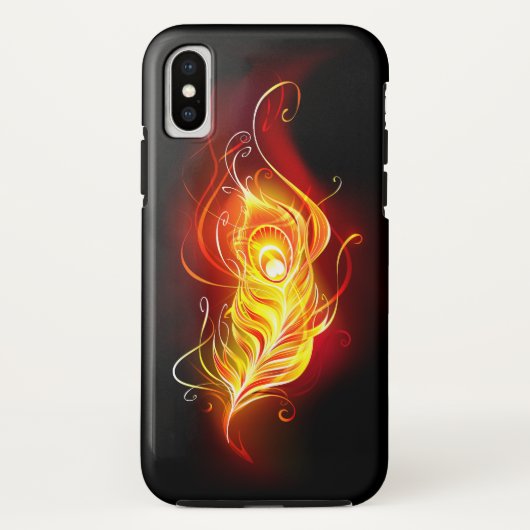 Vuur Pauwveer Case-Mate iPhone Case (Achterkant)